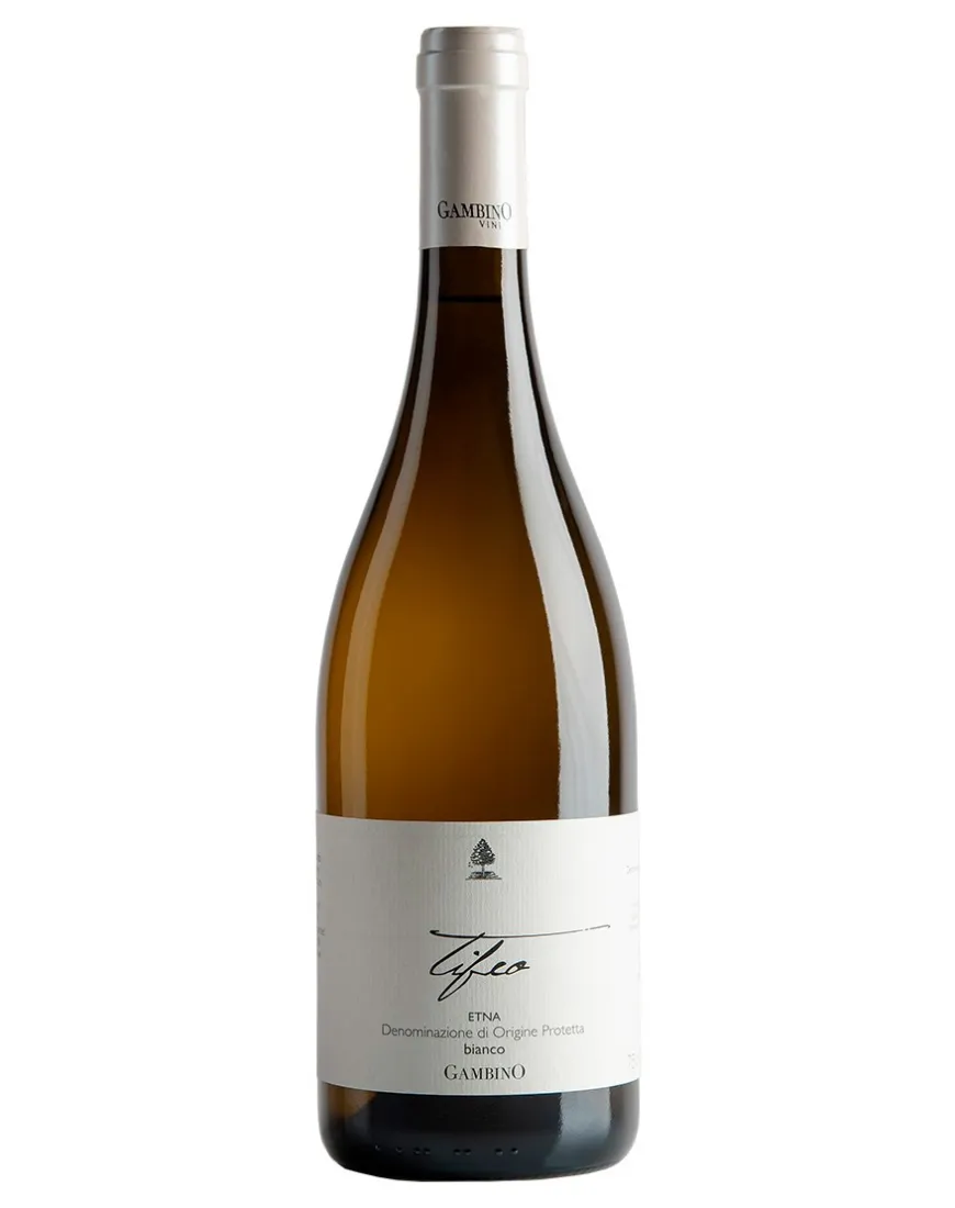 Tifeo Bianco 2019 dal colore chiaro paglierino | Gambino Vini